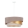 Duolla - Ripustettava kattovalaisin KOBO 1xE27/15W/230V halkaisija 45 cm beige/kulta/kerma