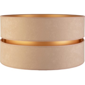 Duolla - Universaali lampunvarjostin DUO E27 halkaisija 40 cm beige/kulta