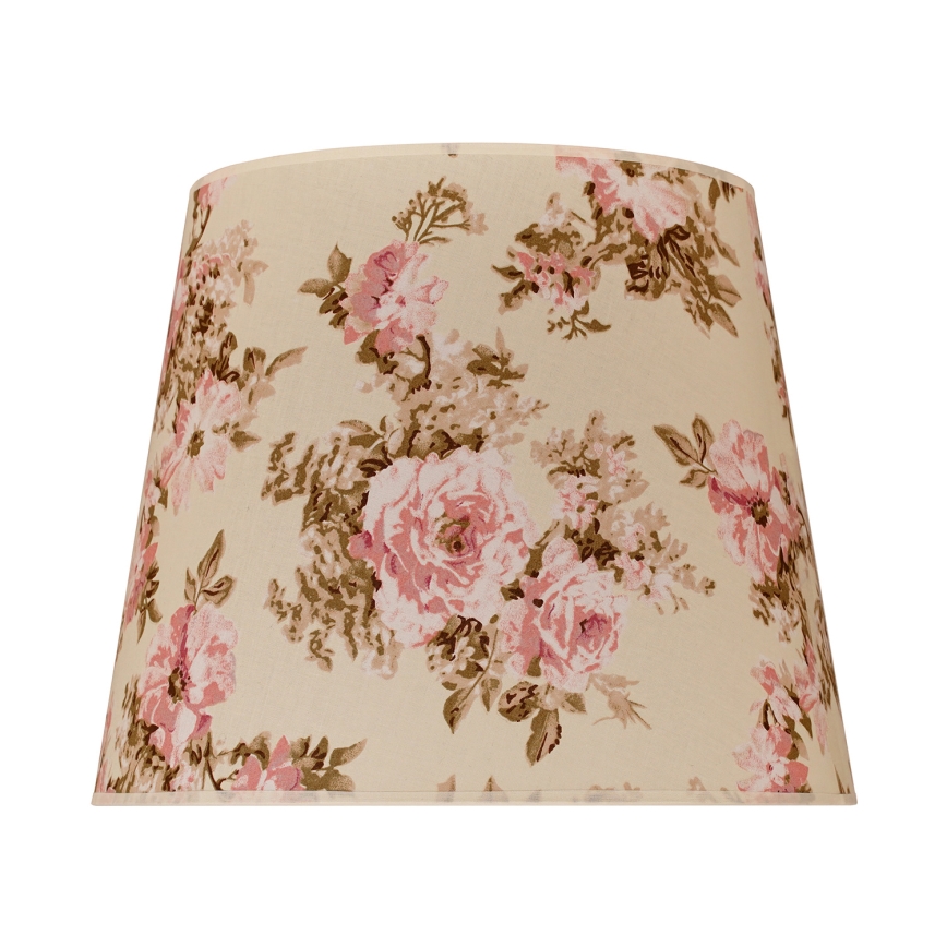 Duolla - Varjostin CLASSIC L E27 lattiavalaisimeen, halkaisija 38 cm, ruusu