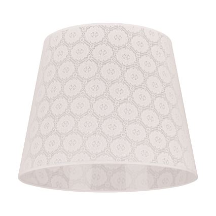 Duolla - Varjostin CLASSIC L E27 lattiavalaisimeen, halkaisija 38 cm, valkoinen