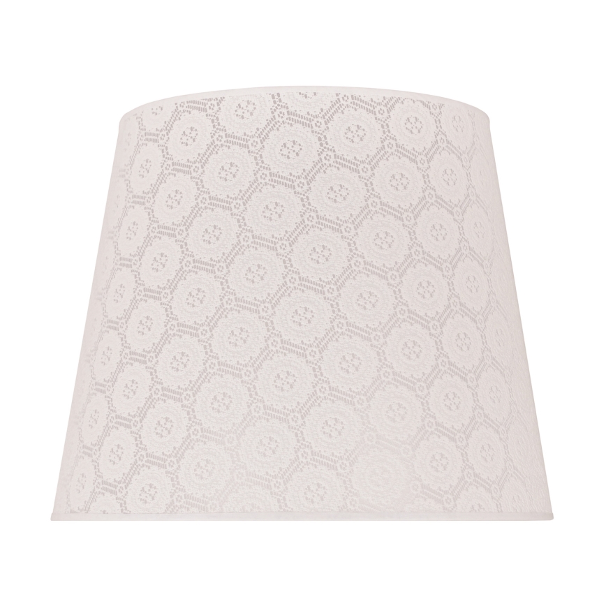 Duolla - Varjostin CLASSIC L E27 lattiavalaisimeen, halkaisija 38 cm, valkoinen