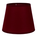 Duolla - Varjostin CLASSIC L E27 lattiavalaisimeen, halkaisija 38 cm, viininpunainen