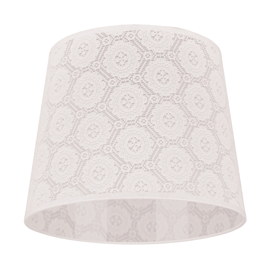 Duolla - Varjostin pöytävalaisimeen CLASSIC M E27 halkaisija 24 cm valkoinen