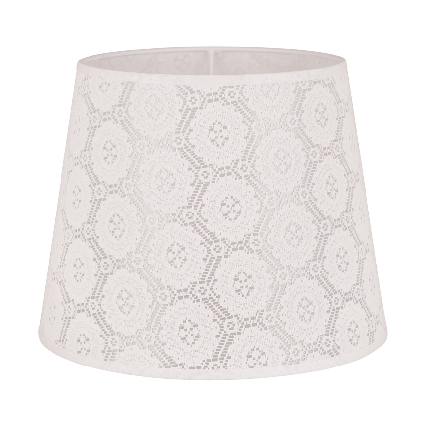 Duolla - Varjostin pöytävalaisimeen CLASSIC M E27 halkaisija 24 cm valkoinen