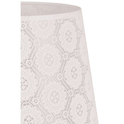 Duolla - Varjostin pöytävalaisimeen CLASSIC M E27 halkaisija 24 cm valkoinen