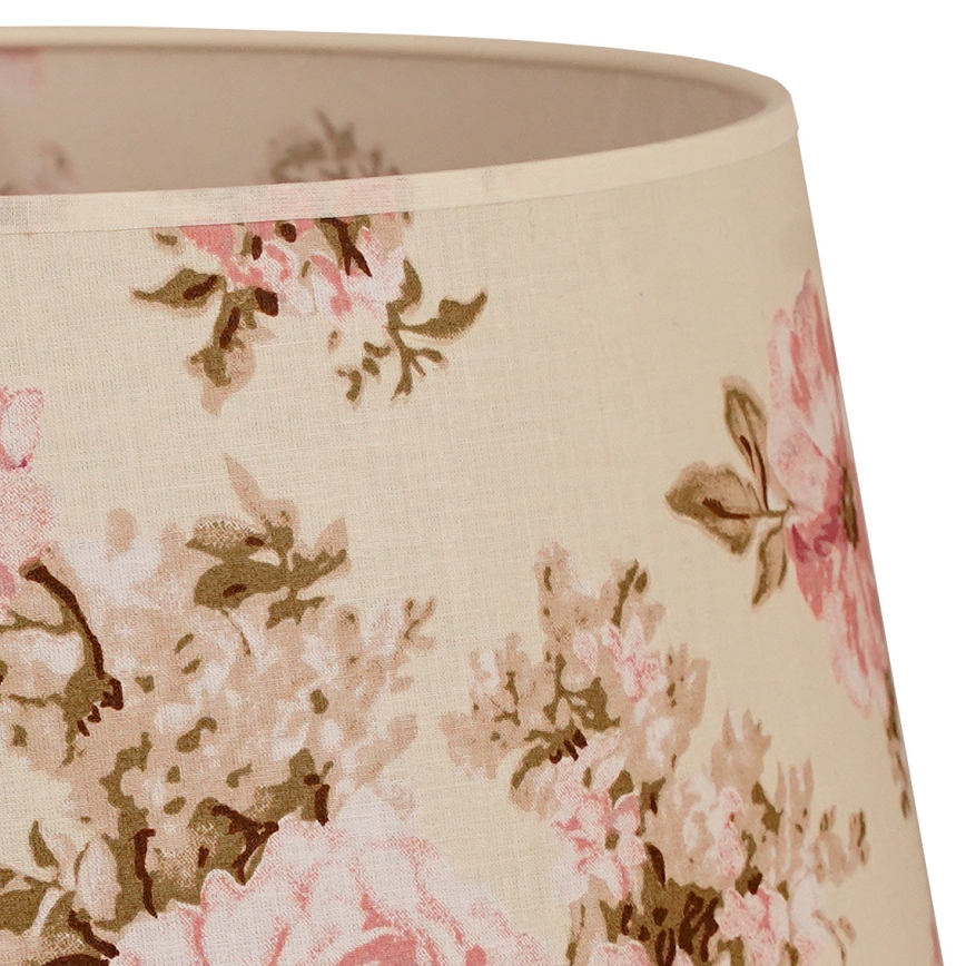 Duolla - Varjostin pöytävalaisimeen CLASSIC M E27 halkaisija 24 cm ruusu