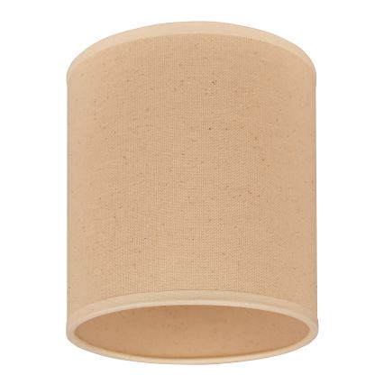 Duolla - Yleiskäyttöinen ROLLER-varjostin E27 pr. 13 cm beige