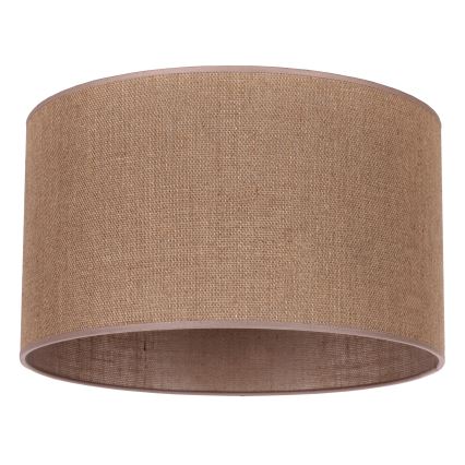 Duolla - Yleiskäyttöinen ROLLER-varjostin E27 pr. 50 cm ruskea