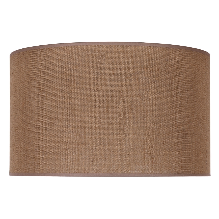 Duolla - Yleiskäyttöinen ROLLER-varjostin E27 pr. 50 cm ruskea