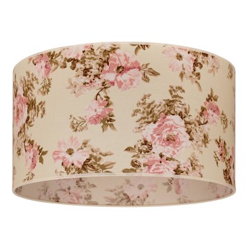 Duolla - Yleiskäyttöinen ROLLER-varjostin E27, halkaisija 45 cm, ruusu