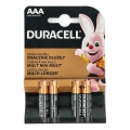 Duracell - 4 kpl Alkaliparisto Basic LR03/AAA 1,5V 2400 mAh
