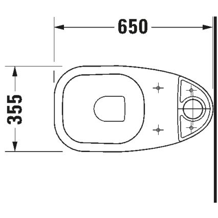 Duravit 21110100002 - WC-yhdistelmä D-CODE, keramiikka/kiiltävä valkoinen