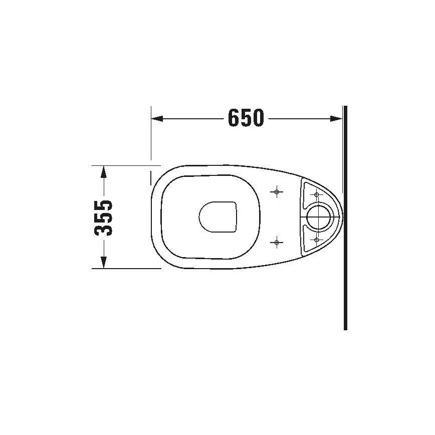 Duravit 21110100002 - WC-yhdistelmä D-CODE, keramiikka/kiiltävä valkoinen