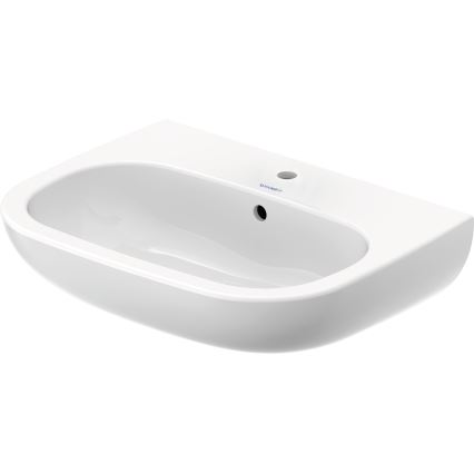 Duravit 23106000002 - Seinään asennettava pesuallas D-CODE 60x46 cm keramiikka/kiiltävä valkoinen