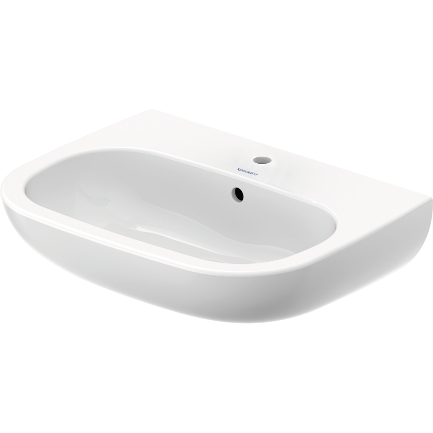 Duravit 23106000002 - Seinään asennettava pesuallas D-CODE 60x46 cm keramiikka/kiiltävä valkoinen