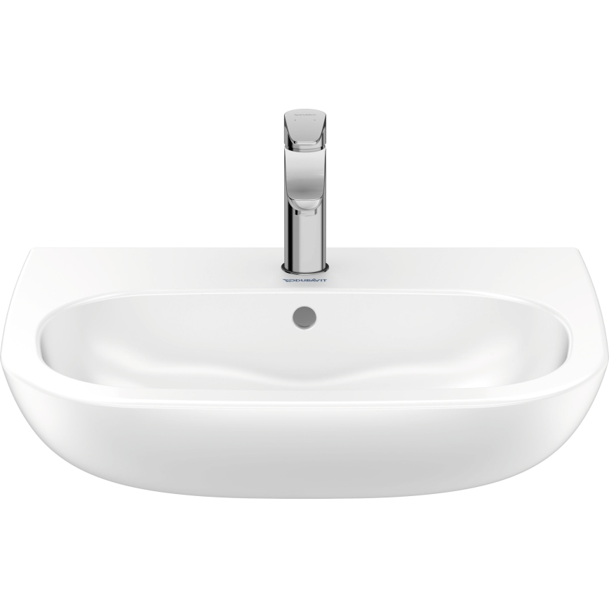 Duravit 23106000002 - Seinään asennettava pesuallas D-CODE 60x46 cm keramiikka/kiiltävä valkoinen