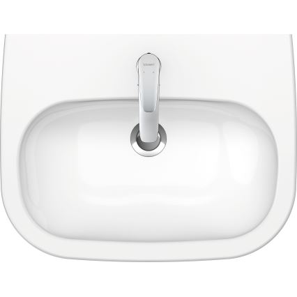 Duravit 23106000002 - Seinään asennettava pesuallas D-CODE 60x46 cm keramiikka/kiiltävä valkoinen