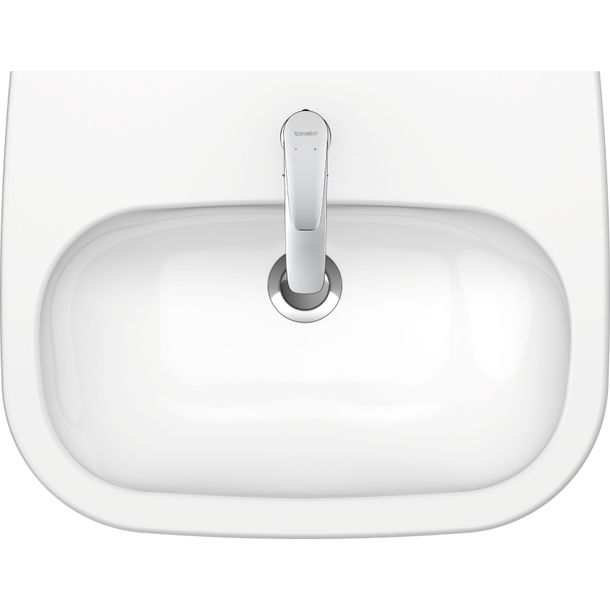 Duravit 23106000002 - Seinään asennettava pesuallas D-CODE 60x46 cm keramiikka/kiiltävä valkoinen
