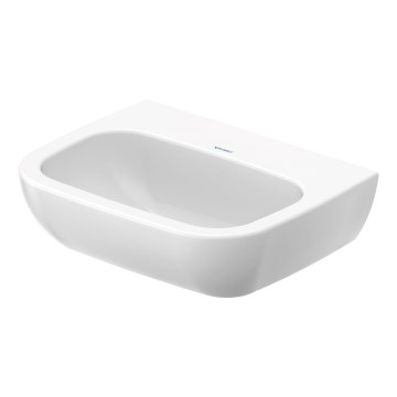 Duravit 23115500702 - Seinään asennettava pesuallas D-CODE 55 x 43 cm, keramiikka/kiiltävä valkoinen