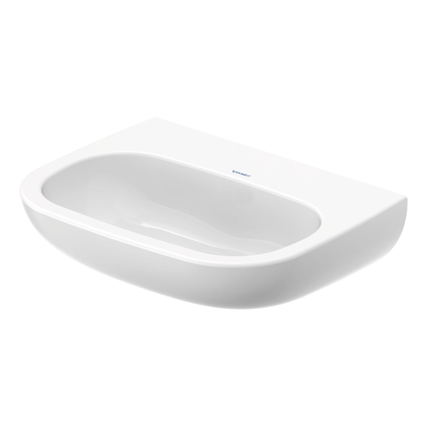 Duravit 23116000702 - Seinään asennettava D-CODE-pesuallas 60 x 46 cm, keramiikka/kiiltävän valkoinen