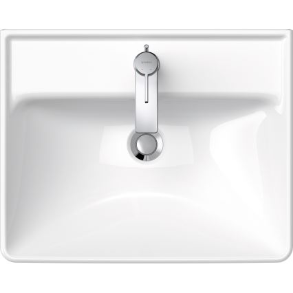 Duravit 2366550000 - Seinään asennettava pesuallas D-NEO 55x44 cm keramiikka/kiiltävä valkoinen