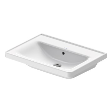 Duravit 2367650060 - Seinään asennettava pesuallas D-NEO 65x48 cm keramiikka/kiiltävä valkoinen
