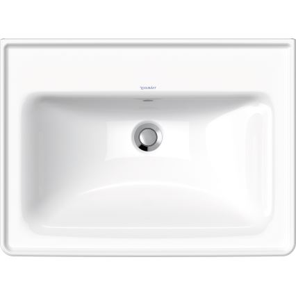 Duravit 2367650060 - Seinään asennettava pesuallas D-NEO 65x48 cm keramiikka/kiiltävä valkoinen