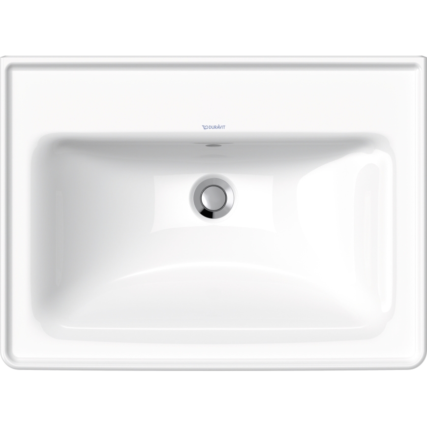 Duravit 2367650060 - Seinään asennettava pesuallas D-NEO 65x48 cm keramiikka/kiiltävä valkoinen