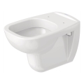 Duravit 25350900002 - Seinään asennettava WC-istuin D-CODE, keramiikka/kiiltävä valkoinen