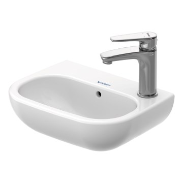 Duravit 7053600082 - Seinään kiinnitettävä pesuallas D-CODE 36x27 cm keramiikka/kiiltävä valkoinen