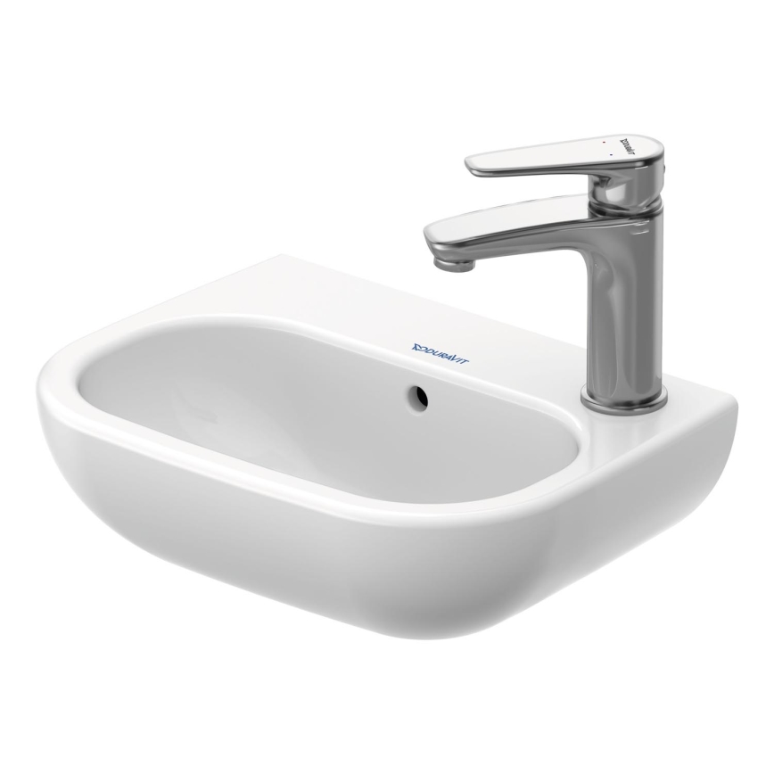 Duravit 7053600082 - Seinään kiinnitettävä pesuallas D-CODE 36x27 cm keramiikka/kiiltävä valkoinen
