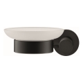 Duravit 99174600 - D-CODE seinään asennettava saippuateline, vasen, mattamusta