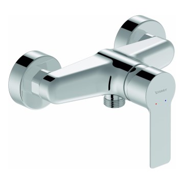 Duravit DC4230001010 - Seinään asennettava D-CODE-bidetihana, kiiltävä kromi