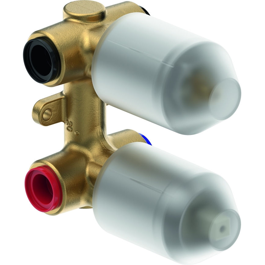 Duravit DC5210008046 - D-CODE piilotettava suihkusekoitin mattamusta