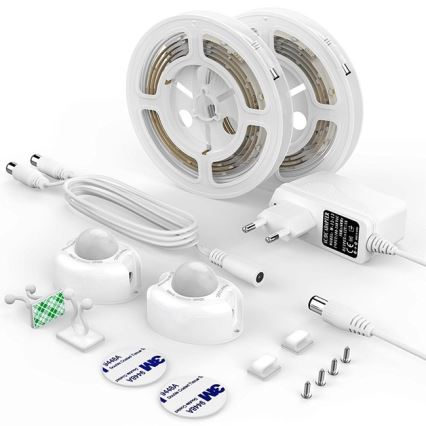 Ecolite DX-CDA-2-SET 2x LED-nauha sensorilla 1,2 m LED/3,6W/230V