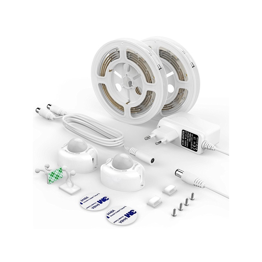 Ecolite DX-CDA-2-SET 2x LED-nauha sensorilla 1,2 m LED/3,6W/230V