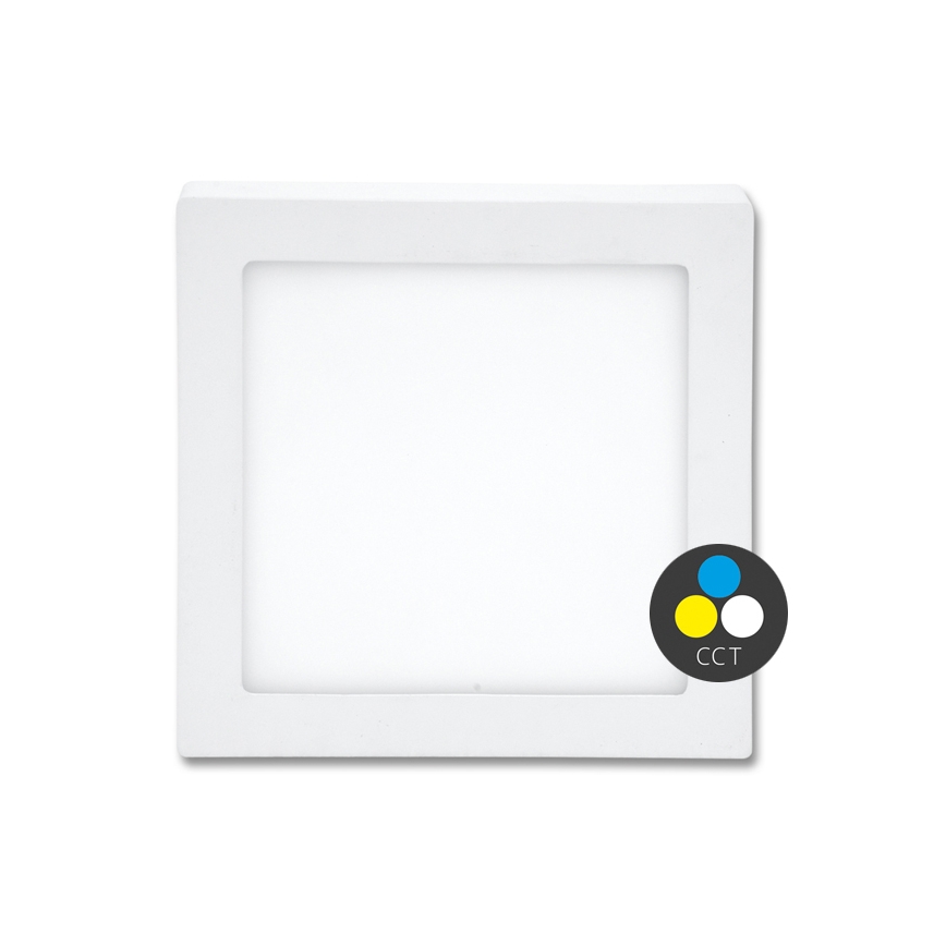 LED Kattovalaisin RAFA LED/18W/230V 3000/4000/6000K 22x22 cm valkoinen