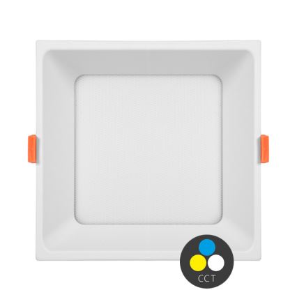 LED-kattovalaisin TONY LED/24W/230V 3000/4000/6500K 17x17 cm valkoinen