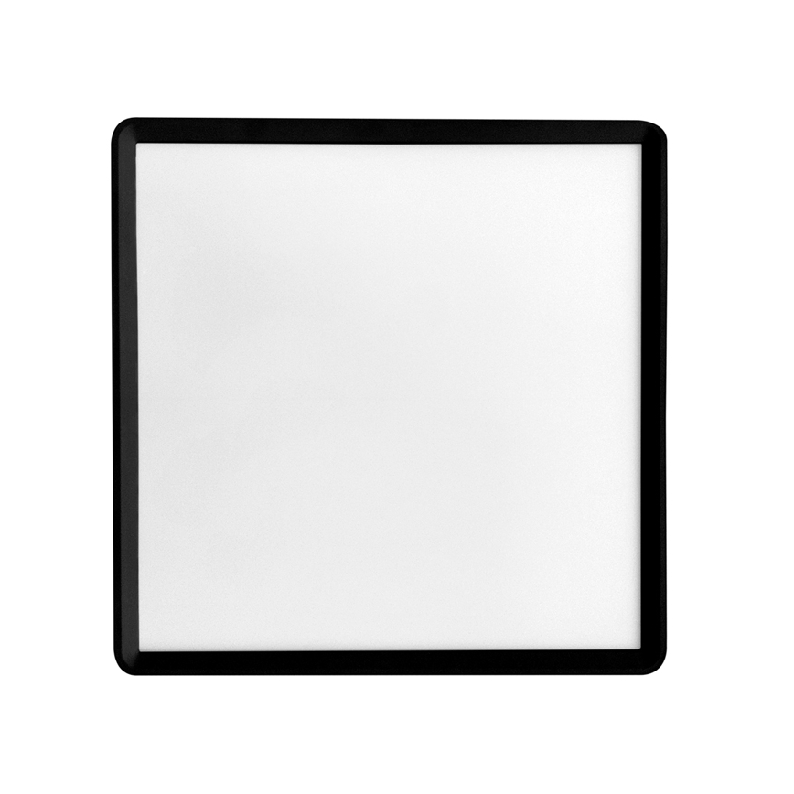 LED-kattovalaisin TERY LED/40W/230V 3000/4000/6000K 50x50 cm IP40 musta