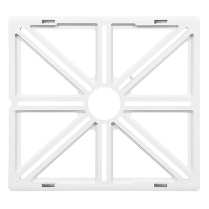 LED-kattovalaisin TERY LED/40W/230V 3000/4000/6000K 50x50 cm IP40 musta