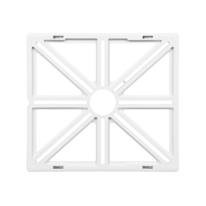 LED-kattovalaisin TERY LED/40W/230V 3000/4000/6000K 50x50 cm IP40 musta