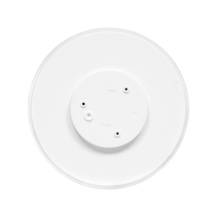 LED-kattovalaisin kylpyhuoneeseen LIRA LED/12W/230V 4000K halkaisija 25 cm IP44 musta