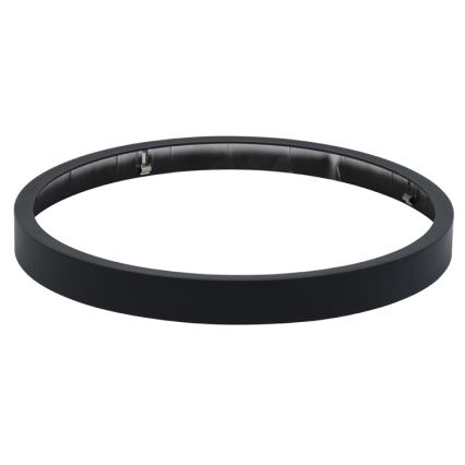 LED-kattovalaisin kylpyhuoneeseen LIRA LED/18W/230V 4000K halkaisija 29,5 cm IP44 musta