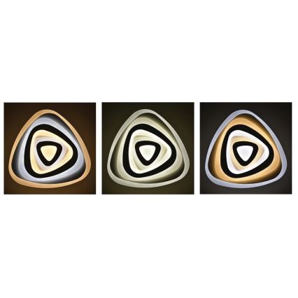 Himmennettävä LED-kattovalaisin VELA LED/60W/230V 2700-6500K + kauko-ohjain