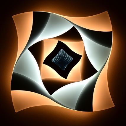 LED Himmennettävä kattovalaisin INDI LED/70W/230V 2700-6500K monivärinen + kaukosäädin