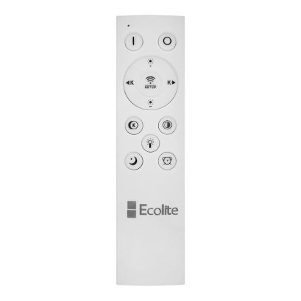 LED-himmennettävä kattovalaisin DUNA LED/120W/230V 2700-6500K monivärinen + kaukosäädin