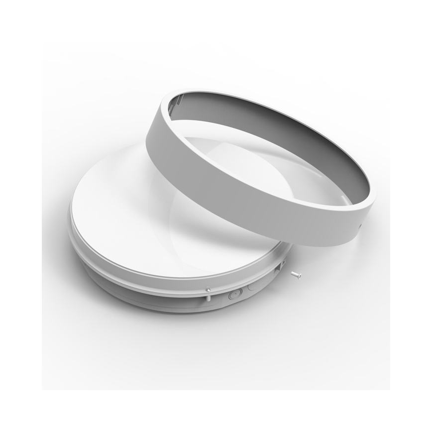 LED-ulkokattovalaisin MARTIN LED/15W/230V 3000/4000K halkaisija 30 cm IP65 valkoinen