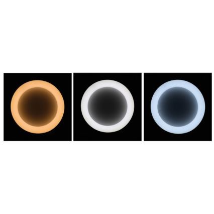 LED Himmennettävä kattovalaisin NEST LED/40W/230V 3000-6500K harmaa + kaukosäädin