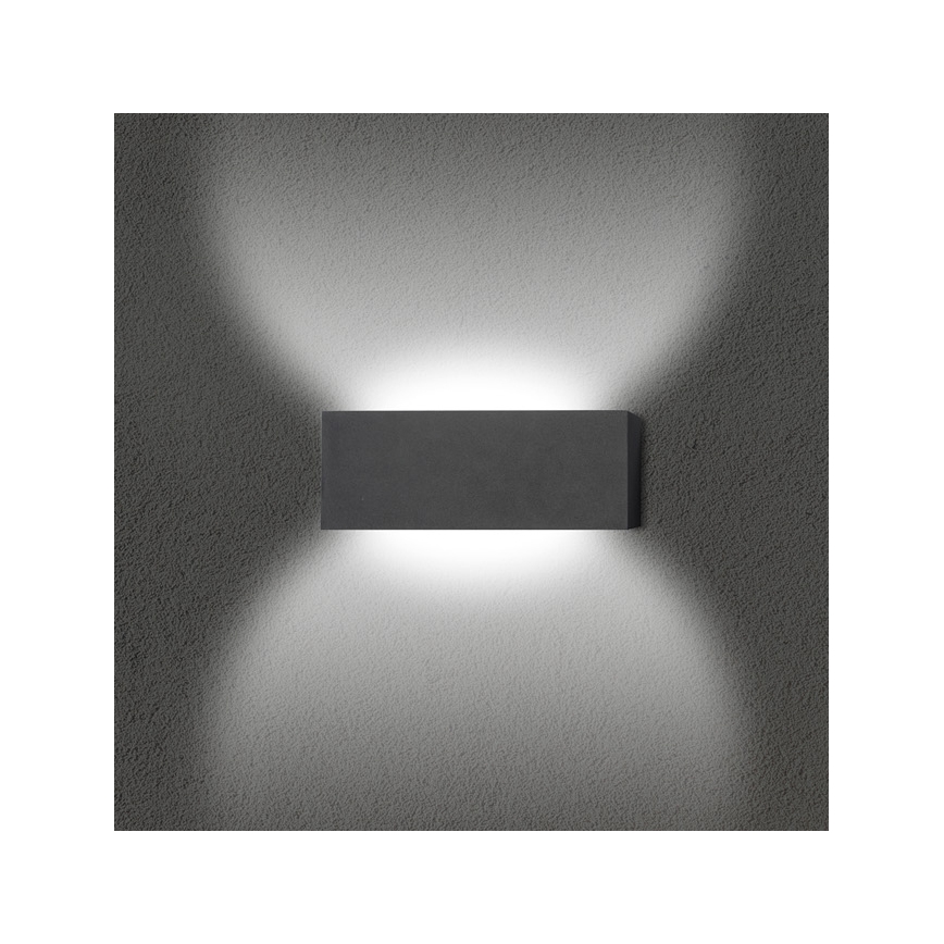 LED-ulkoseinävalaisin OSKAR LED/12W/230V 4000K IP54