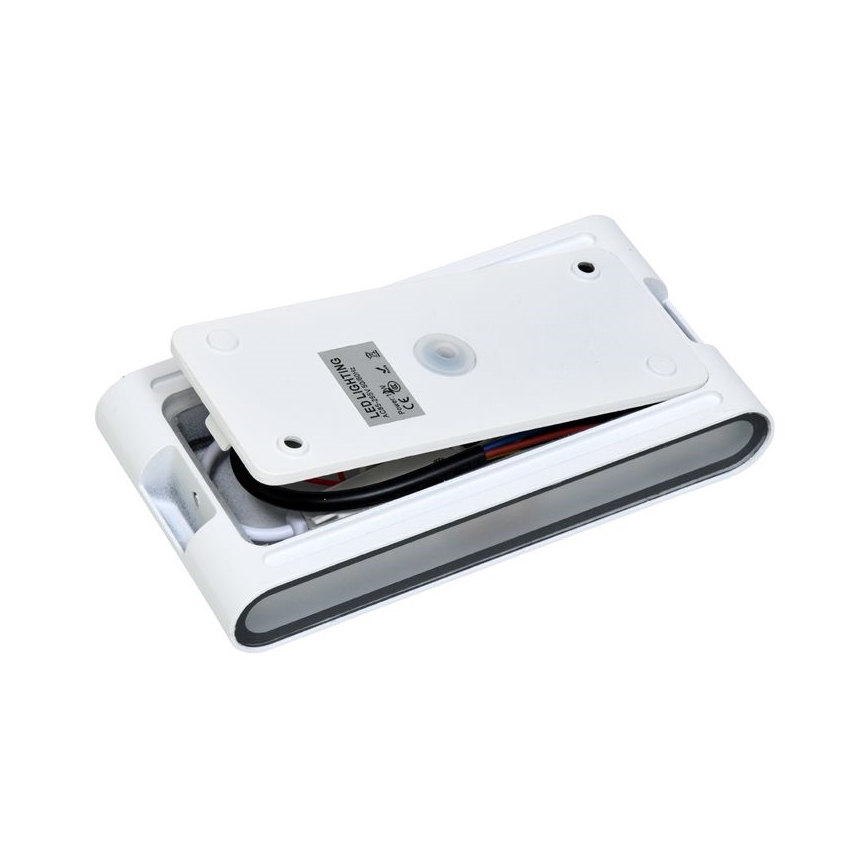 LED-ulkoseinävalaisin BRICK 2xLED/6W/230V 3000/4000/6500K IP65 valkoinen